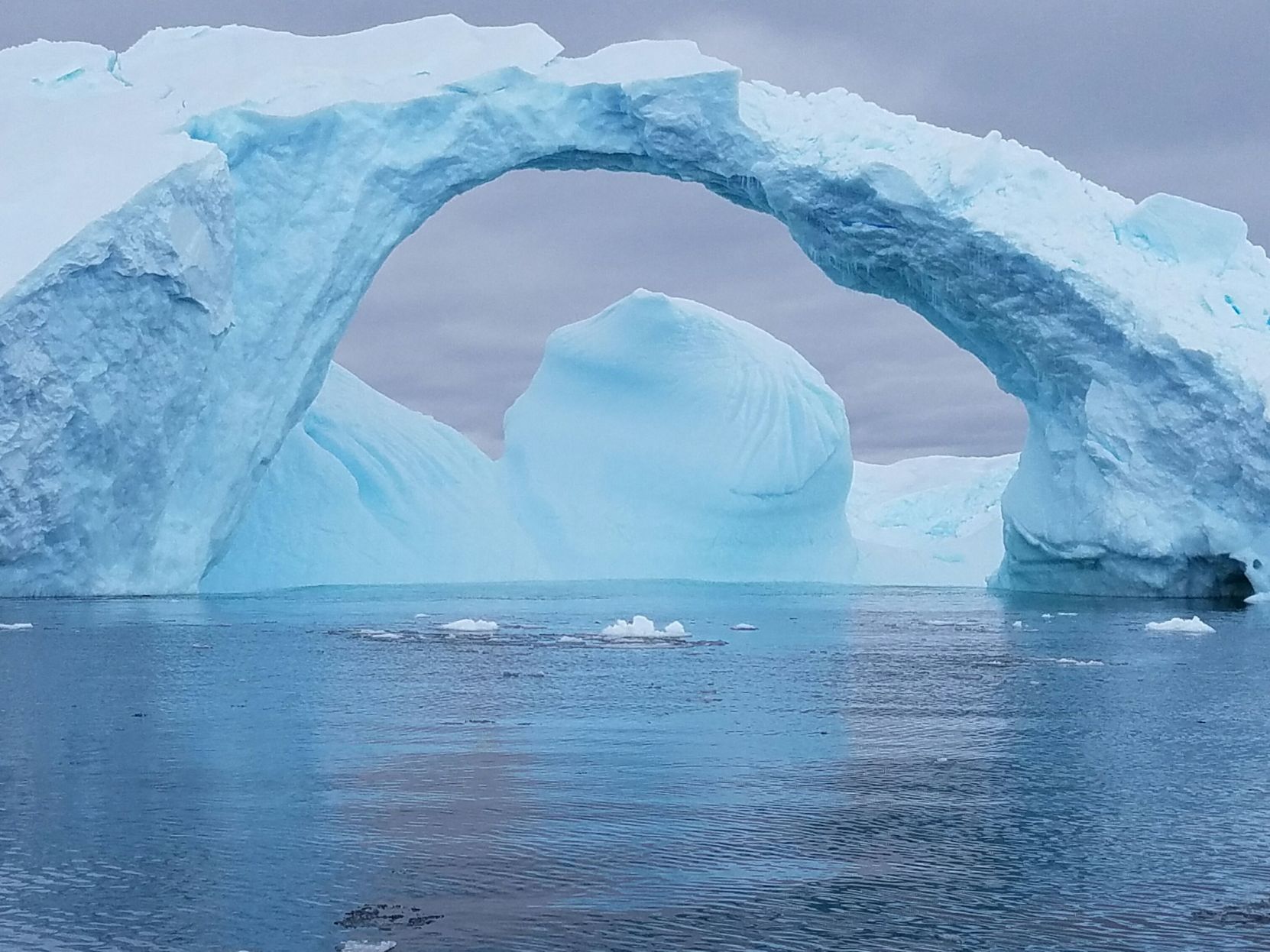 Below Antarctic Circle